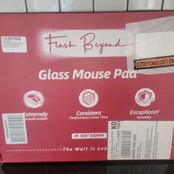 Glass Gaming Mouse Pad