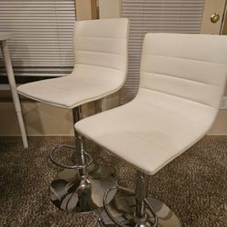 White Bar Stool