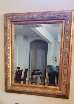 Wood Mirror