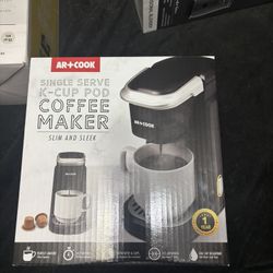 Slim And Sleek Single Serve k Cup Coffee Maker