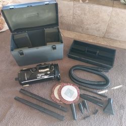 Metro Data Vac Handheld Vacuum In Carrying Case With Accessories