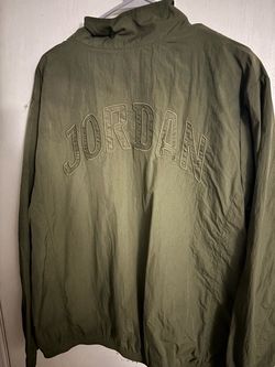 Jordan jacket olive green size XL