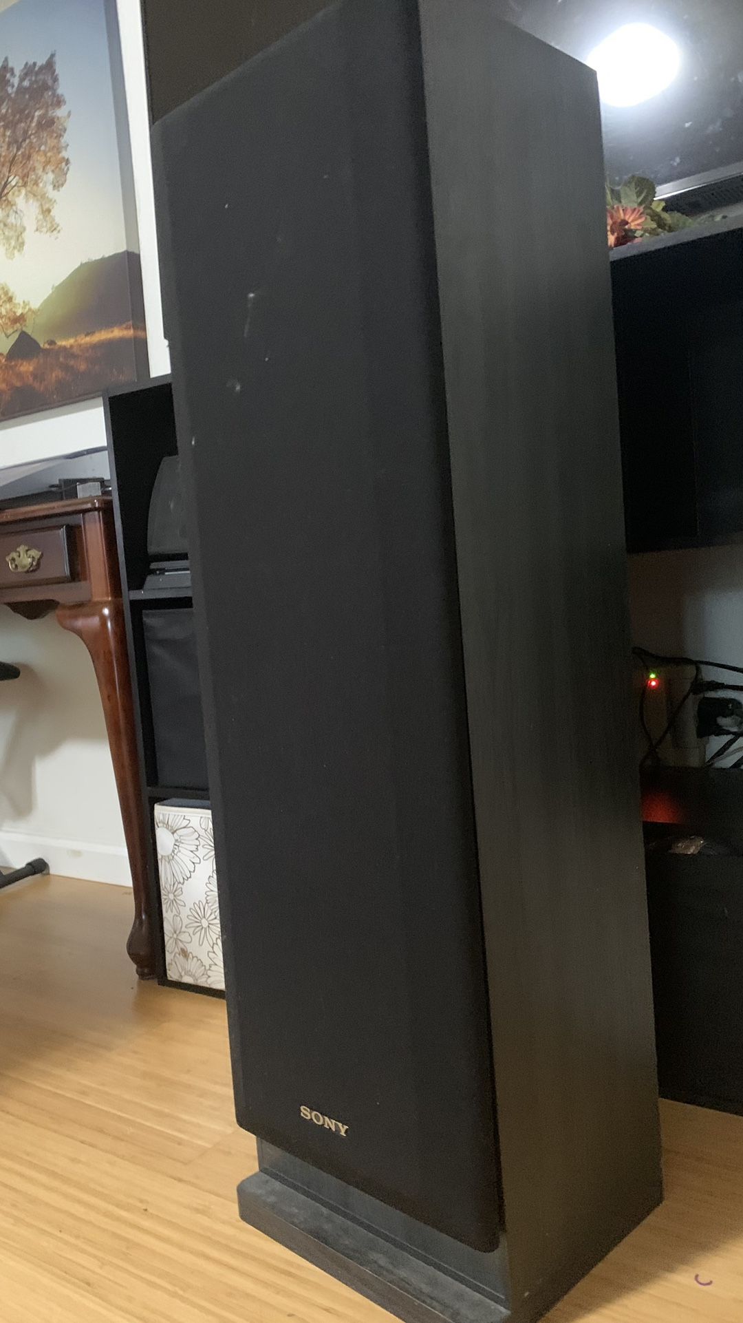 Sony Speaker 12” 391/2”H. D9” W12”