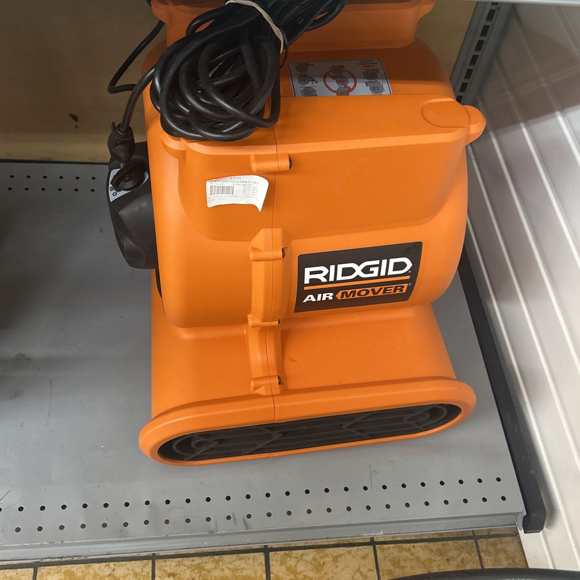 Ridgid Air moved
