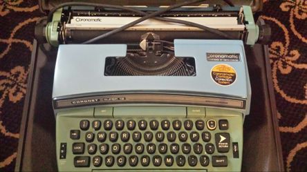 Electric type writer