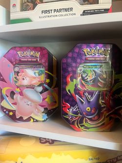 Clefable/Gengar Pokémon tins