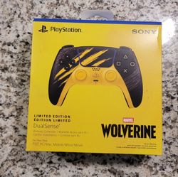 PS5 DualSense Wireless Controller Marvel's Wolverine Limited Edition