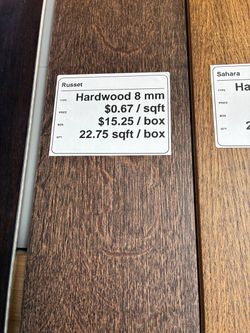 Hardwood Flooring 8mm