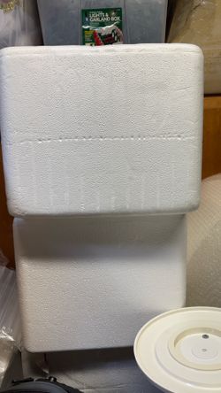 Styrofoam Ice Chest