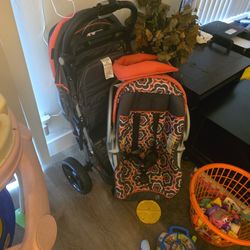 Stroller And Car Seat Set