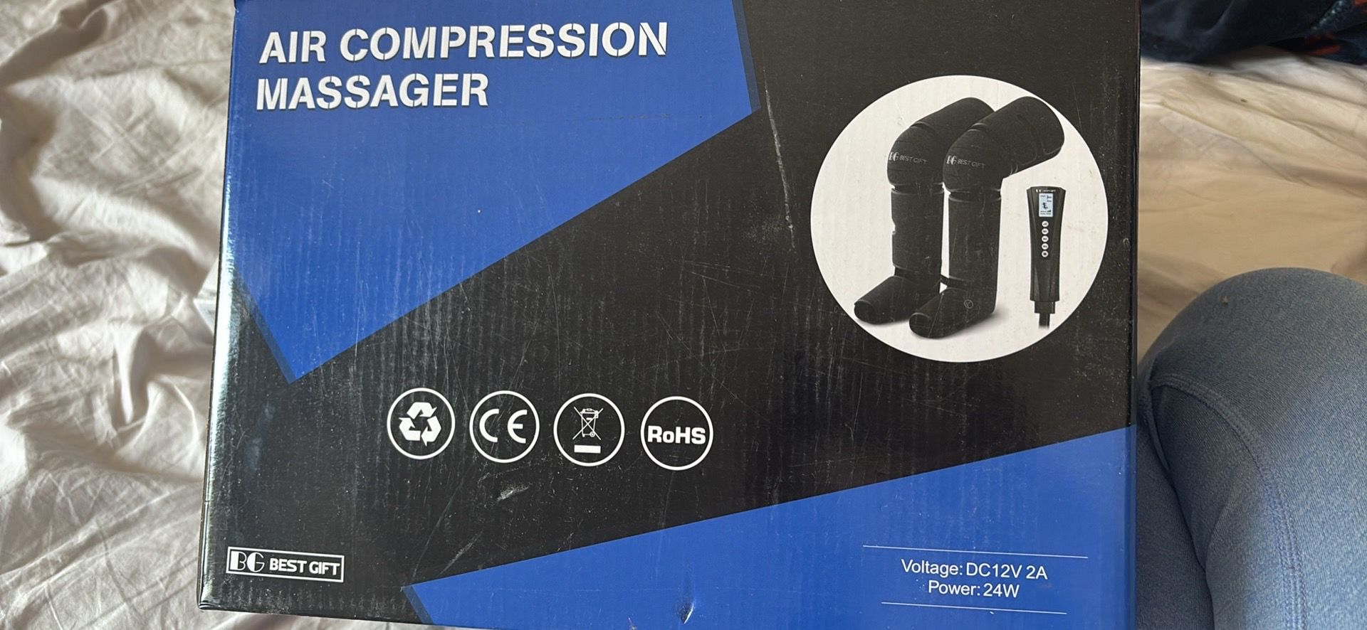 Air compression massager