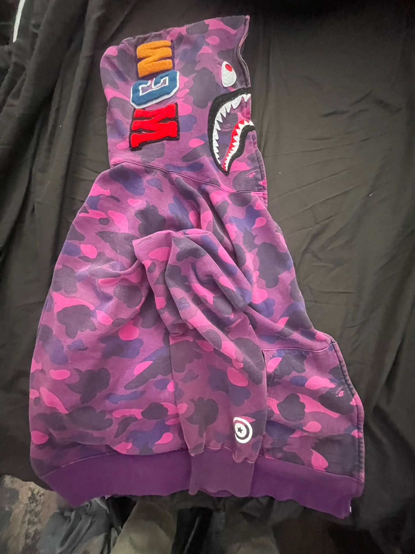 Purple Bape Hoodie