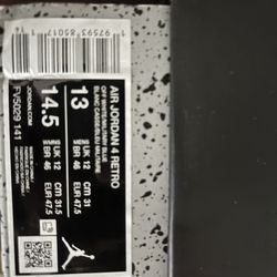 Jordan’s size 13