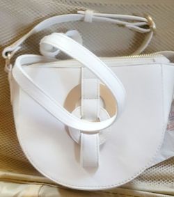 Cute white purse