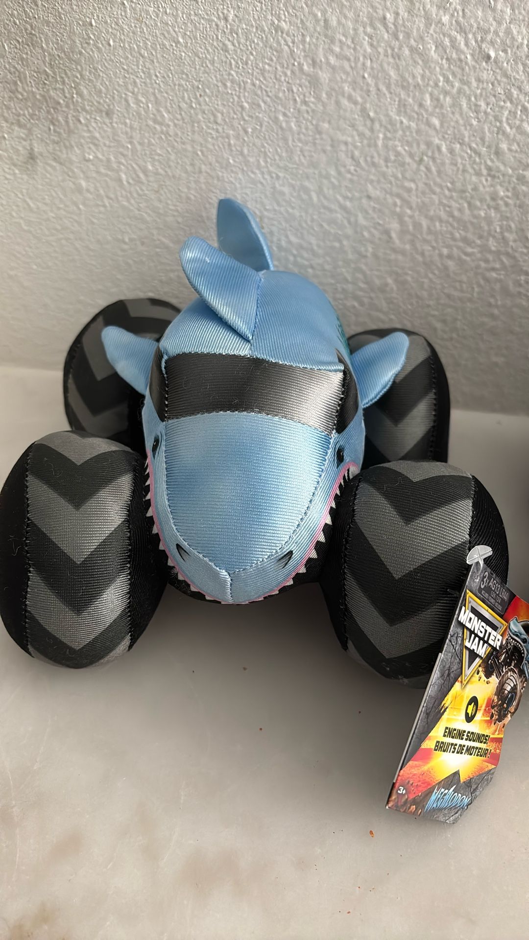 monster jam plushie
