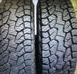 TWO TIRES - HANKOOK DYNAPRO A/T M P255 75 17 113T