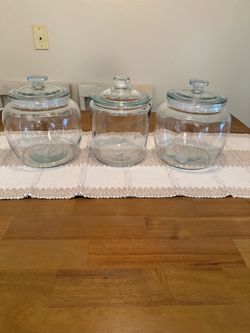 Large glass jars
