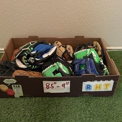 Youth Right Hand Throw (RHT) Baseball Gloves $15 Ea.