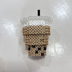 Boba 3d perler bead
