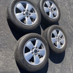4 - 175/65r15 5x112 5x4.41 Stock Mini Cooper Mercedes C280 Vw Passat Jetta Golf Audi Wheels Rims Good 80% Treads Tires !!!!!!!