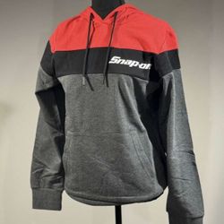 New Mens Small Snap-On Hoodie