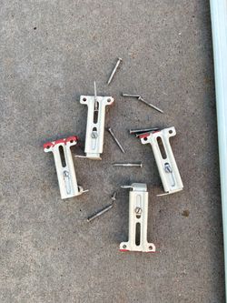Window Sash Lock Brackets with Screws