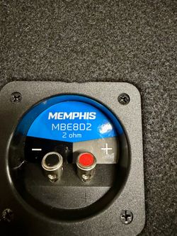 Memphis ported box with 2 8” sub woofers