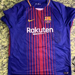FC Barcelona Messi #10 Jersey Size Xl