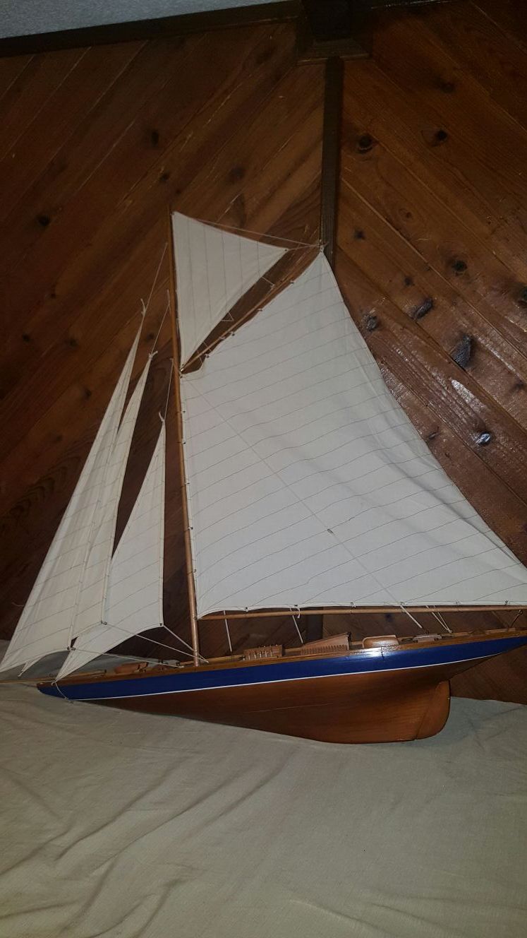 Large decorative sail boat