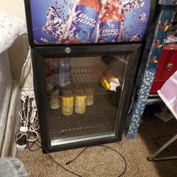 Bud Light Mini Refrigerator 
