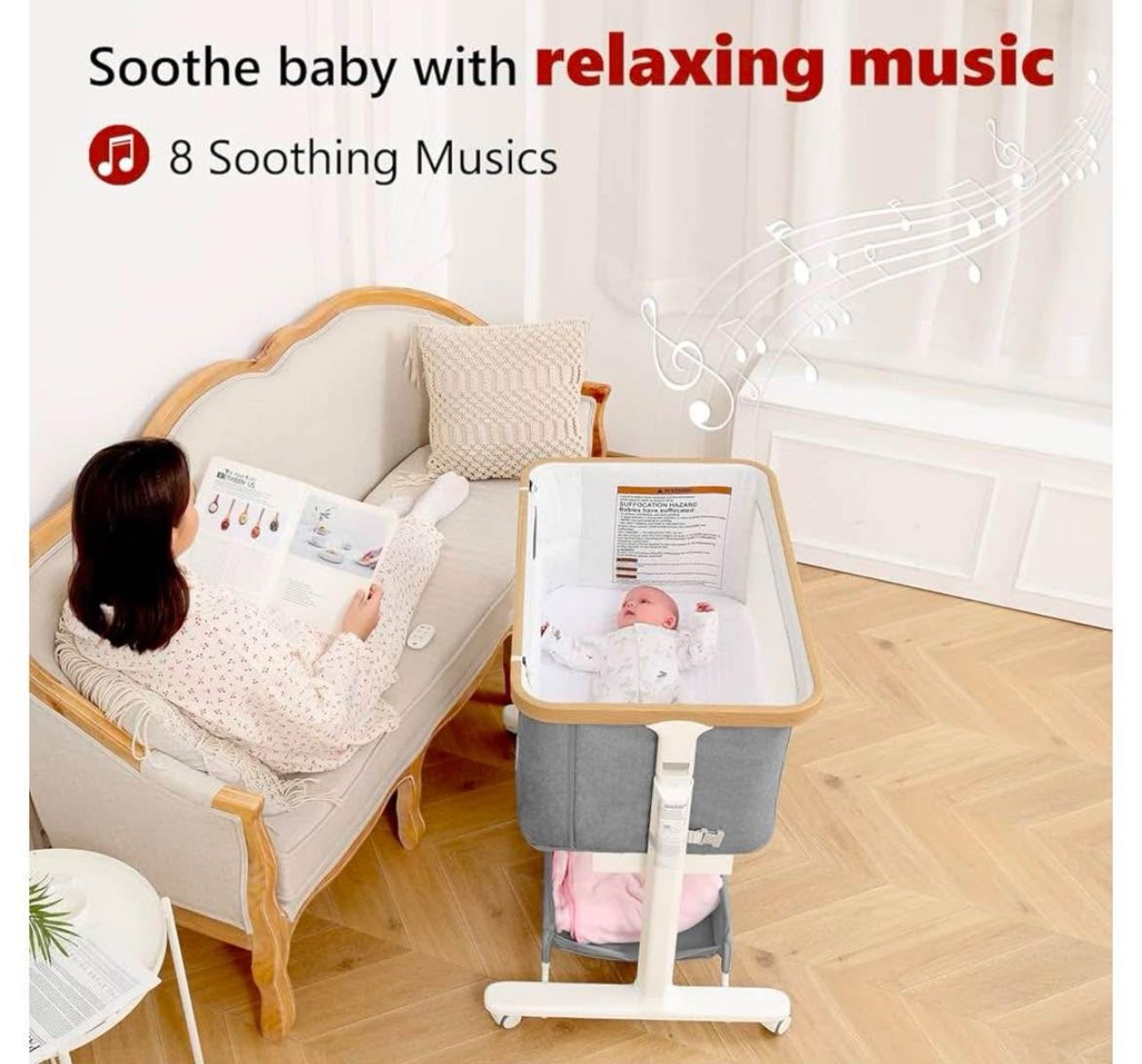 VavaSoo Bassinet Swing lightly used