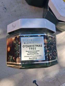 Scentworx Slatkin & Co. O'Christmas Tree Candle