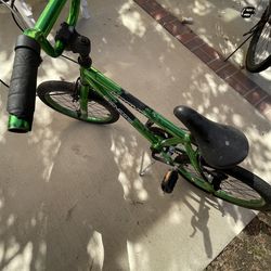 Green chrome Genesis Krome BMX