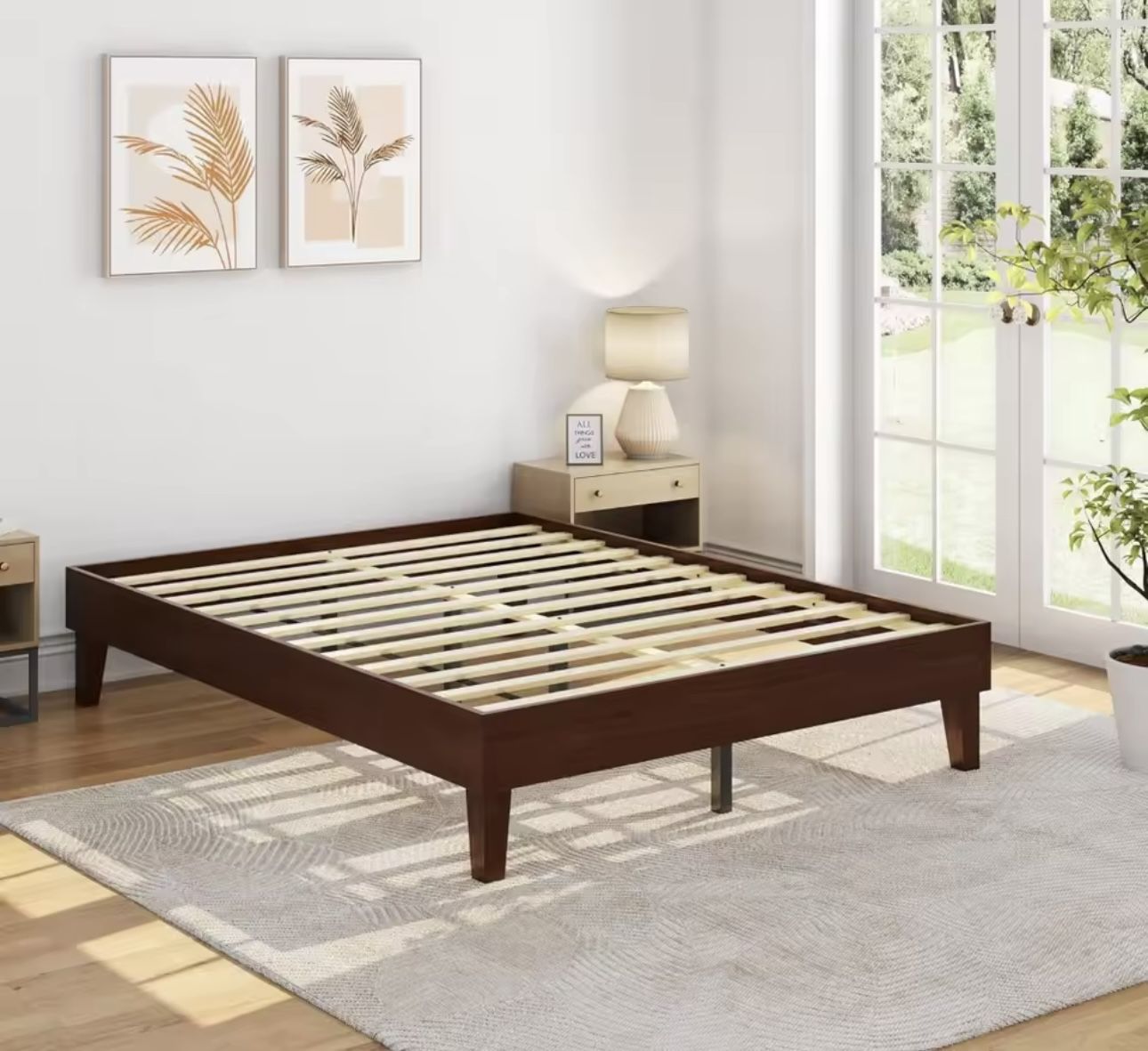 Queen Size Bed Frame Platform