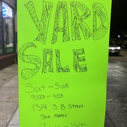 Yard Sale