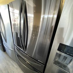 Lg Refrigerator Black Stainless 