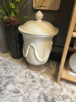 French Tureen Vase w/ Lid
