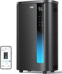 Max 73 Pint Smart Dehumidifier for Basement, Home & Large Room up to 2000 Sq Ft, Energy Star 2025 Dehumidifier with Drain Hose, Quiet 41dB, Auto Humid