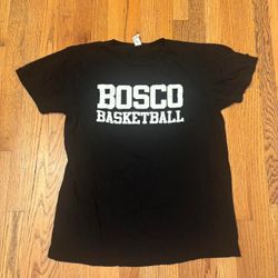 St John Bosco Braves High School Basketball T-Shirt Adult Size M NEW Without Tags NWOT