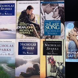 Nicholas  Sparks Books 