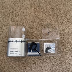 Platronics Voyager Pro Wireless Headphone Single Earbud Headset - Black