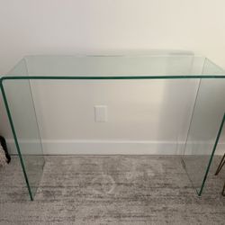 Glass Console Table