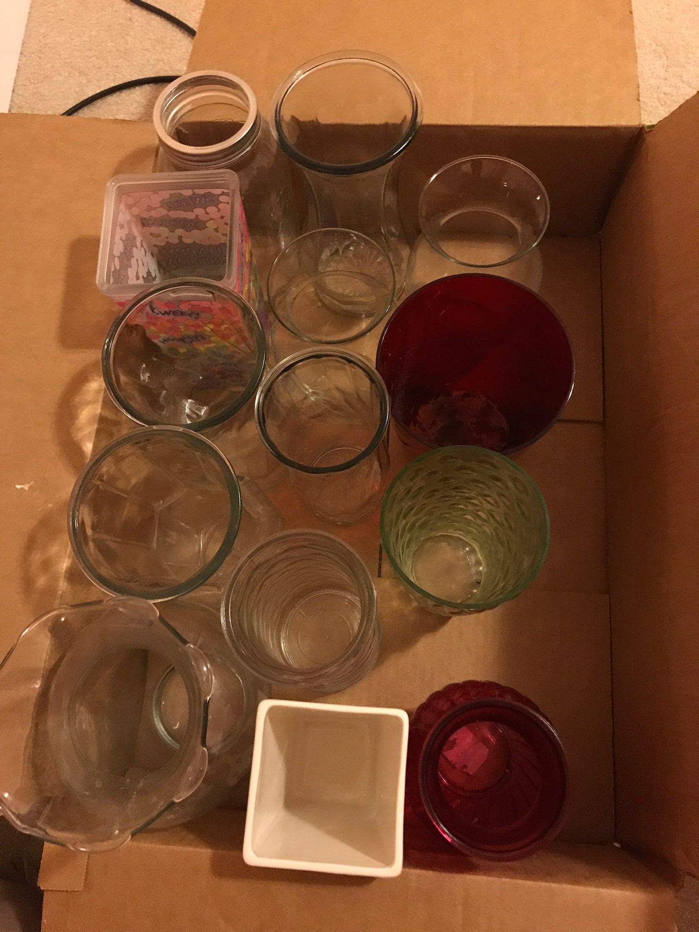Glass and Ceramic Flower Vases