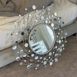 Round Sunburst Mirror 