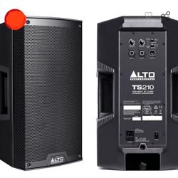 Pair Of Alto Professional TS210 10" 2-Way Powered Loudspeaker
