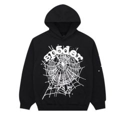 Sp5der OG Web Hoodie , ‘’black ‘’