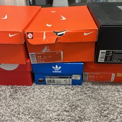 Nike And 1 Pair Of Adidas