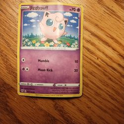Jigglypuff Pokemon Card