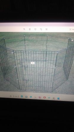 Exercise dog/pet run, fence, pet play pen