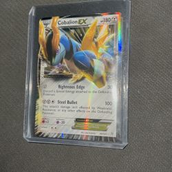 Pokemon Cards Plasma Storm Cobalion EX